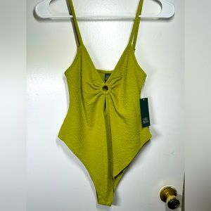 Green bodysuit